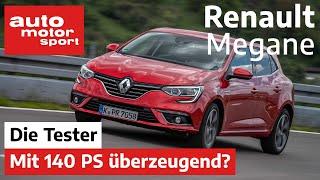 Renault Megane Kann er mit 140 PS überzeugen? - TestReview  auto motor und sport