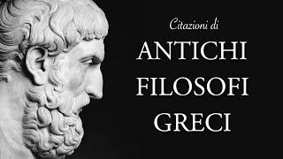 Citazioni dei più Saggi Filosofi Greci Frasi Filosofiche Vol. 1