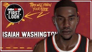 NBA 2K19 - How To Create Isaiah Washington Jelly Fam Realistic Jumpshot