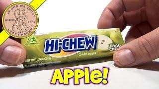 Morinaga Hi-Chew Green Apple Fruit Chews - Japanese Candy Tasting