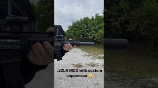 Sig MCX .22 Conversion with custom Form 1 Suppressor