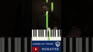 How to play American Theme in Sid Meiers Civilization VI? EASY tutorial #synthesia #civilization6