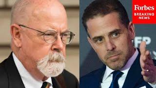 JUST IN Top GOP Senator Reacts Angrily To Durham Report False Intel Claims About Hunter Biden