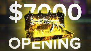 I OPENED $7000 WORTH OF THE MOST EXPENSIVE CASE.. HELLCASE CASE OPENING