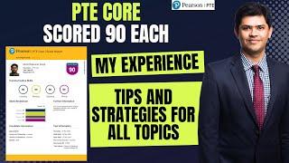 How I Got 90 Each in PTE Core  Tips Tricks and Strategies For All Topics  M and MM PTE NAATI