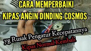 Cara Memperbaiki Kipas Angin Dinding yang Rusak Pengatur Kecepatannya