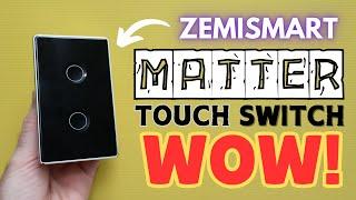 Zemismart Matter WIFI Touch Controlled Smart Switch Review
