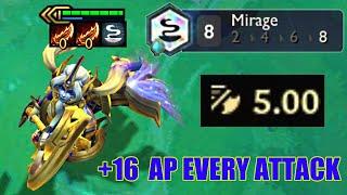 8 Mirage 3 Star Nami ⭐⭐⭐  Kill - Heal - Kill  Set 7 TFT