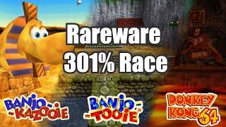 Rareware 301% Race in 122225 Part 1 Banjo-Kazooie & Banjo-Tooie