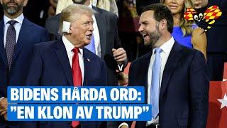 Här väljs JD Vance till Donald Trumps vicepresident – Bidens hårda ord