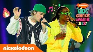 Justin Bieber – Intentions ft. Quavo Live aux Kids’ Choice Awards 2021  Nickelodeon France