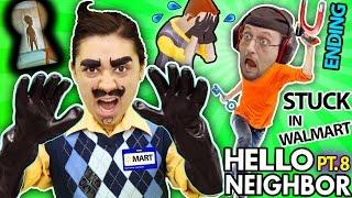 HELLO NEIGHBOR IN REAL LIFE Cry Baby in ALPHA 3 Basement + His Name Revealed?  FGTEEV Part 8 IRL