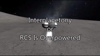 Interplanetary Probe Powered By RCS Thrusters in Kerbal Space Program