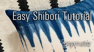 How To Shibori Tie Dye- Beginner