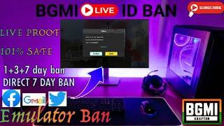 How To Ban BGMI ID For 7 Day  Direct 7 Day Ban  Emulator Ban For 2 Month 