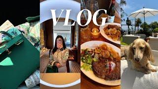 NEW LUXURY MAKEUP HERMES WHAT I EAT IN A DAY • WEEK IN MY LIFE VLOG JULY 2024