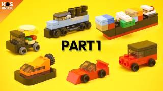 Lego City Mini Vehicles - Part 1 Tutorial