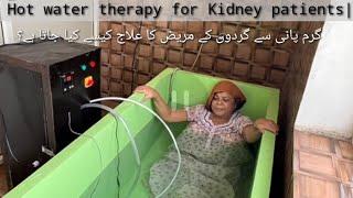 Hot water therapy for kidney patients  Get rid of dialysis