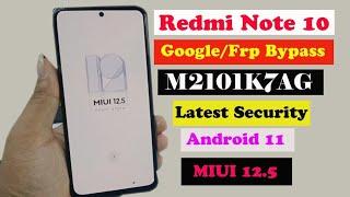 All Xiaomi Redmi Note 10 MIUI 12.5 Frp Bypass All Redmi MIUI 12.5 Google Account Bypass