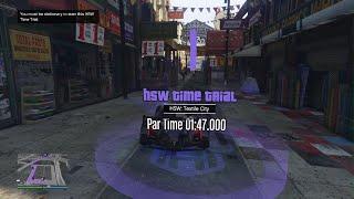 #GTA #GTAV #GTA5 #GTAO #GTAOnline HSW Time Trial  Textile City