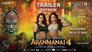 Aranmanai 4 - Hindi Trailer  Tamannaah  Raashii Khanna  Blockbuster Franchise