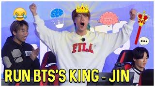 Jin Proves Himself To Be The King Of Run BTS