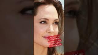 Angelina Jolie A Life in the Limelight - From Childhood to A-List Stardom#viral #angelinajolie #sho
