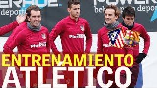 Entrenamiento Atlético de Madrid