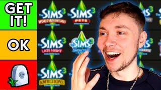 Ranking EVERY Sims 3 Pack In 2023
