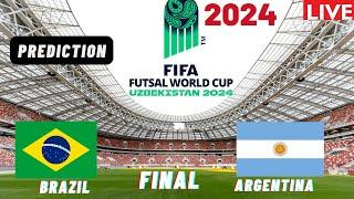 Brazil vs Argentina FIFA FUTSAL World Cup 2024 FINAL Expert Match Preview Prediction