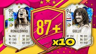 30x 87+ x10 FUTTIES PACKS & 500K PACKS  FIFA 23 Ultimate Team