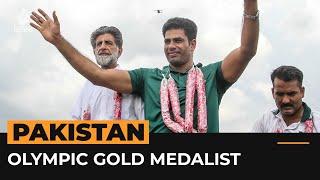 Pakistan’s first gold medalist in 40 years gets hero’s welcome  Al Jazeera Newsfeed