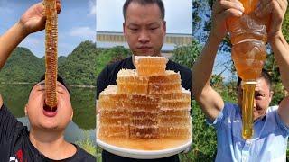 ASMR Eating Best Asmr Honeycomb