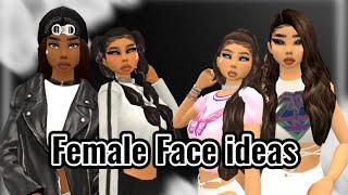 Avakin life  Face ideas Females