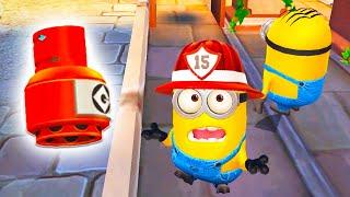 Despicable me minion rush Poppys First Heist - Firefighter Collects Gas Cylinders