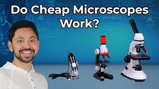 Do Cheap Microscopes Actually Work?