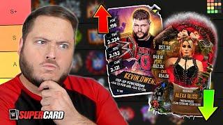 I Ranked EVERY Tier in WWE SuperCard Tier List