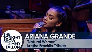 Ariana Grande and The Roots Perform Natural Woman in Tribute to Aretha Franklin