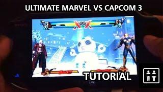 Ultimate Marvel vs Capcom 3 Vita - Combos