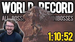 Sekiro All Bosses Speedrun in 11052 World Record Glitchless WORLDS FIRST SUB 11