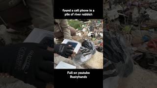 found a cell phone in a pile of river rubbish #restoration #restorationphone
