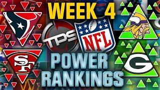 2024 NFL Power Rankings Week 4 Edition