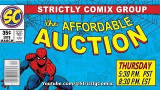AFFORDABLE AUCTION Live Comic Book Auction for Thursday 61324 830pm EST530pm PST