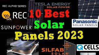 Best Solar Panels 2023