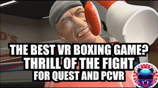 The Best Meta Quest VR Boxing Game? Thrill of The Fight