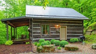 Rustic Beautiful The Solitude Log Cabin House  Lovely Tiny House