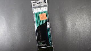 Dixon Professional Fashion HB Pencil Review with Ticonderoga Comparison