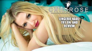 Chili Rose Lingerie Haul Try On and Review