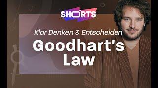 Klar Denken & Entscheiden Goodharts Law – Masterplan Shorts