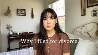 Sharing my divorce story.